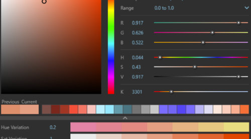 V-Ray Colour Picker