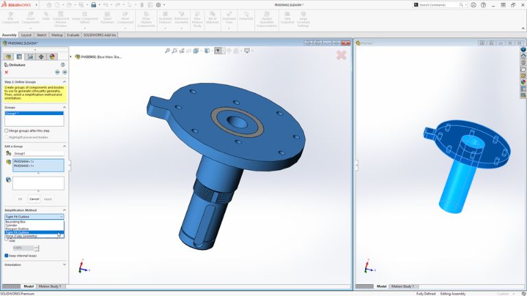 Performance updates in SOLIDWORKS 2025