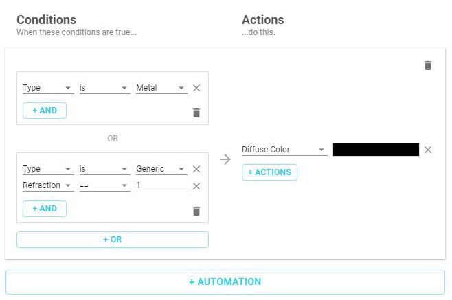 Material Automations